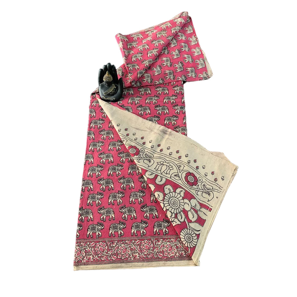 Kalamkari Cotton Saree