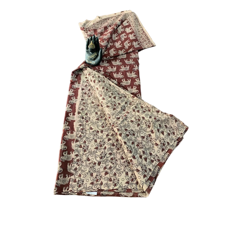 Kalamkari Cotton Saree