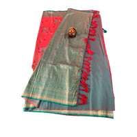 Banarasi Kora Organza Silk Saree