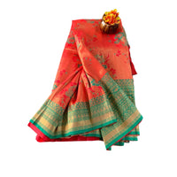Banarasi Kora Organza Silk Saree