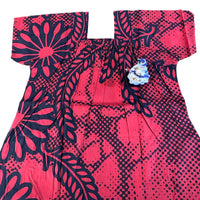 Crimson Bloom Aura Long Nighty