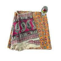 Printed Kalamkari Dress Material Set