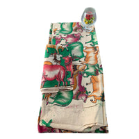 Printed Kalamkari Dress Material Set