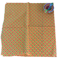 Kesari Leheriya Bloom Unstitched Blouse Piece