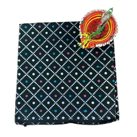 Kesari Leheriya Bloom Unstitched Blouse Piece