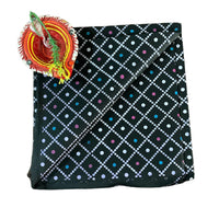Kesari Leheriya Bloom Unstitched Blouse Piece