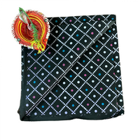 Kesari Leheriya Bloom Unstitched Blouse Piece