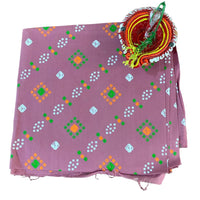 Bandhani Bloom Unstitched Blouse Piece
