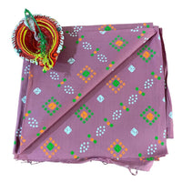 Bandhani Bloom Unstitched Blouse Piece