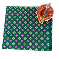Vasundhara Dot Unstitched Blouse Piece