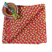 Mayura Bloom Ruby Unstitched Blouse Piece