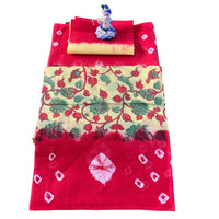 Kalamkari and Block Print Casual Saree.