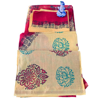 Kalamkari and Block Print Casual Saree.