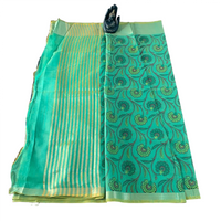 Chanderi Silk Floral Vine Saree