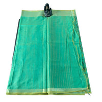 Chanderi Silk Floral Vine Saree