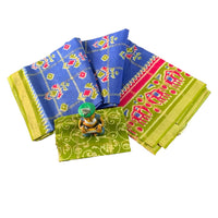 Traditional Handloom-Inspired Heritage Saree.