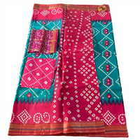 Traditional Bandhani Print Casual Saree.