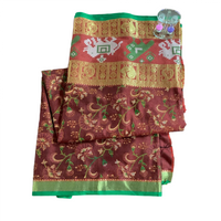 Kalamkari Patola Fusion Saree