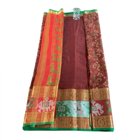 Kalamkari Patola Fusion Saree