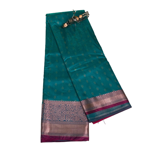 Neela Tarangini Saree