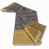 Patola Print Kota Tissue Saree