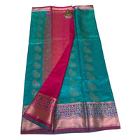 Gadwal Brocade Pattu silk Saree