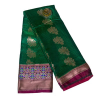 Gadwal Brocade Pattu silk Saree