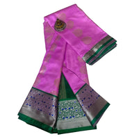 Gadwal Brocade Pattu silk Saree