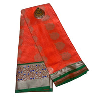 Gadwal Brocade Pattu silk Saree