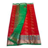 Gadwal Brocade Pattu silk Saree