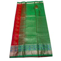 Gadwal Brocade Pattu silk Saree