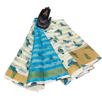 Butterfly Digital Print Saree