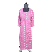Rosy Petal Flare Dress