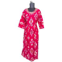 Sindhura Ikat A-Line Dress