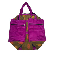 Magenta Ember Utility Tote