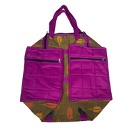 Magenta Ember Utility Tote