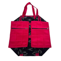 Magenta Ember Utility Tote