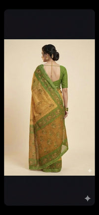 Nritya varnam Ethinc Cotton Saree.
