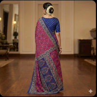 Paisley Pop Dualtone Cotton Saree