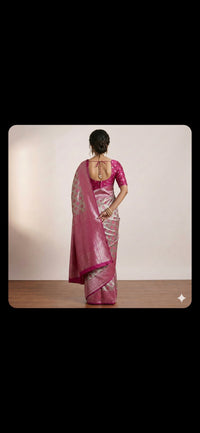 Rosy Mist Designer Pattu Saree.