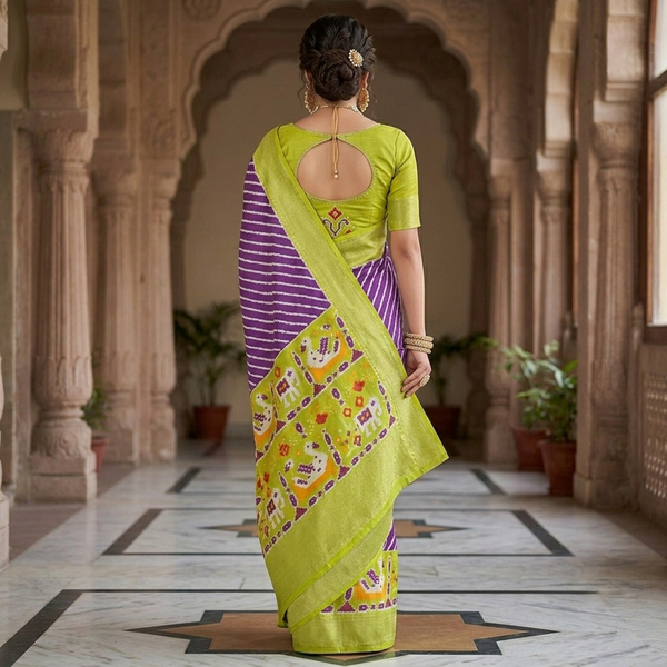 Indigo Muse Saree