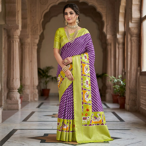 Indigo Muse Saree
